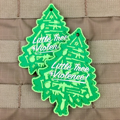 Little Tree Of Violence Christmas Morale Patch