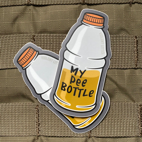 My Pee Bottle Sticker