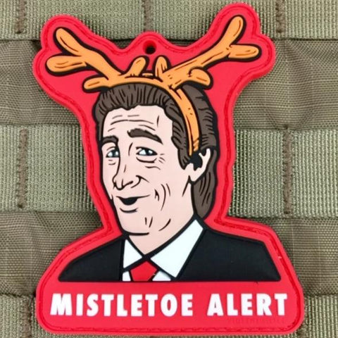 Patrick Bateman "Mistletoe Alert" Christmas Morale Patch