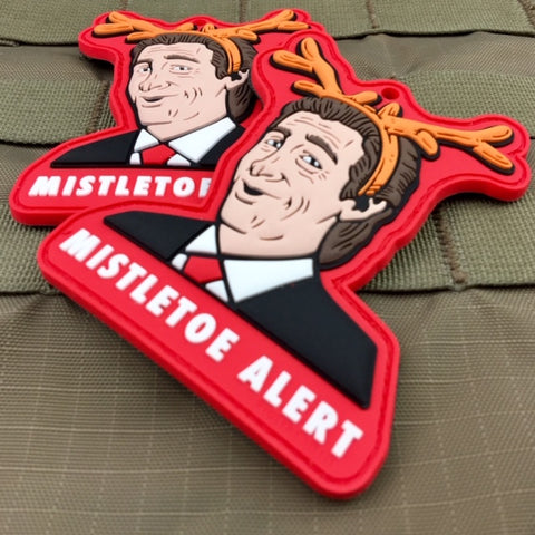 Patrick Bateman "Mistletoe Alert" Christmas Morale Patch