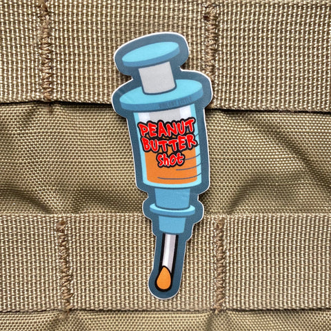 "Peanut Butter Shot" Sticker