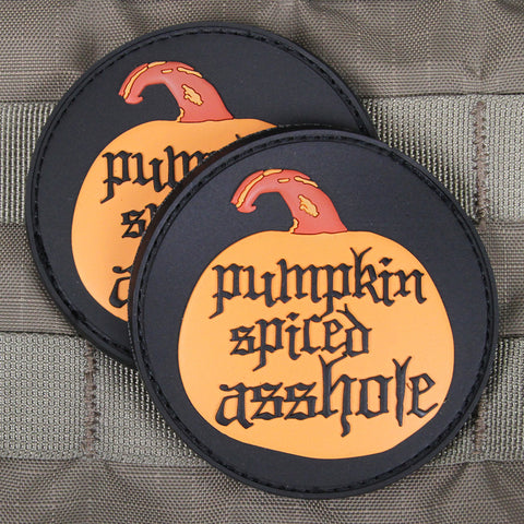 "Pumpkin Spiced Asshole" 2017 Limited Edition Morale Patch