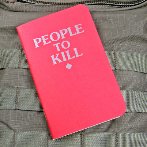 People To Kill Memo Books