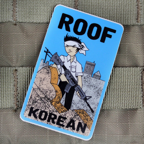 Roof Korean Sticker