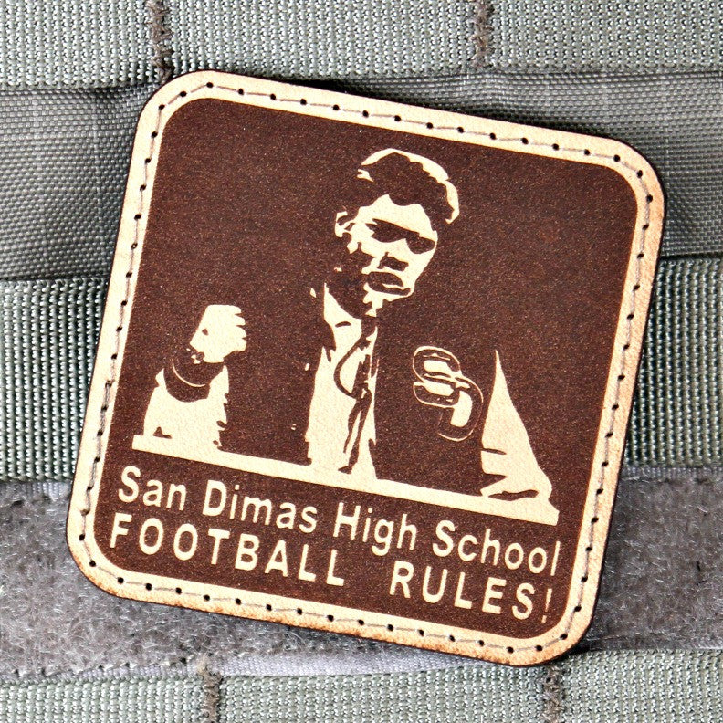 San Dimas High School Football Rules Patch Violent Little Machine Shop