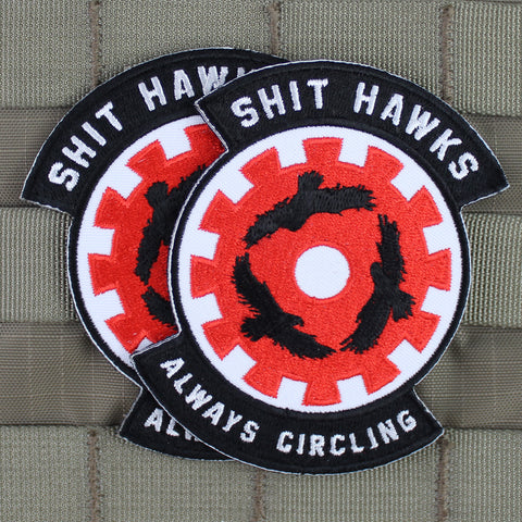 Shithook Patch Shit Hawks Squadron Morale Patch | Violent Little Machine Shop