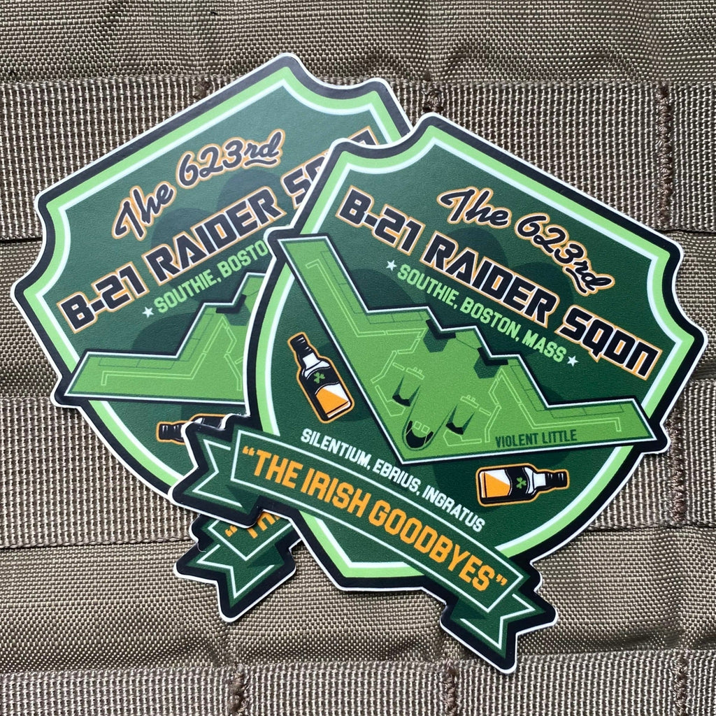 B-21 Raider Squadron Unit Sticker | Violent Little Machine Shop