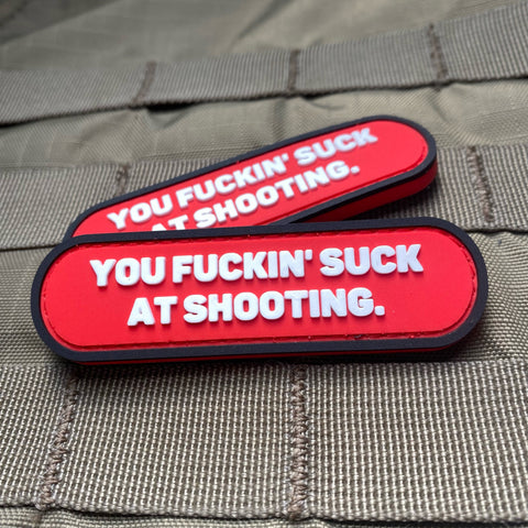 "You Suck at Shooting" Patch