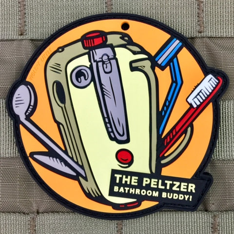 The Peltzer "Bathroom Buddy" Morale Patch