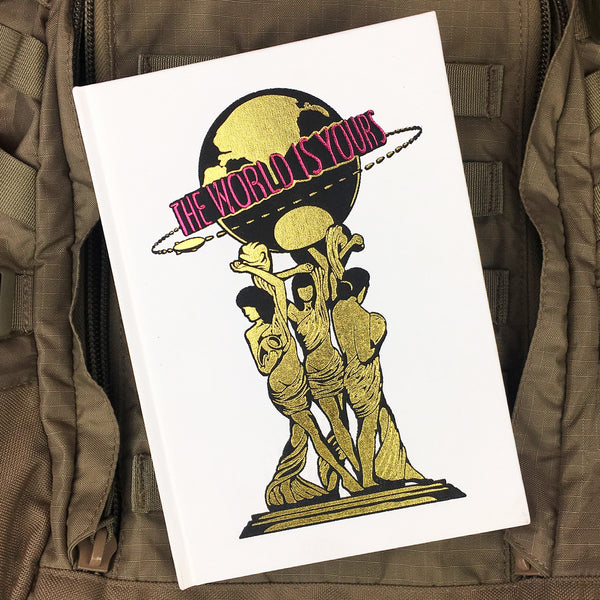 kmrii 希少 THE WORLD IS YOURS The World is Yours - Hands - Official IKONICK Canvas Art