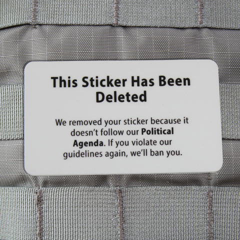 "This Sticker Has Been Deleted" Sticker