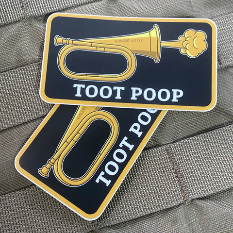 Toot Poop Sticker