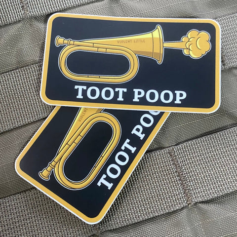 Toot Poop Sticker