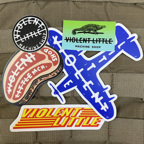 Violent Little Stickers- 5 Pack