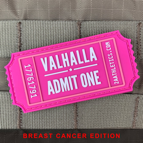 Valhalla Admit One Morale Patch