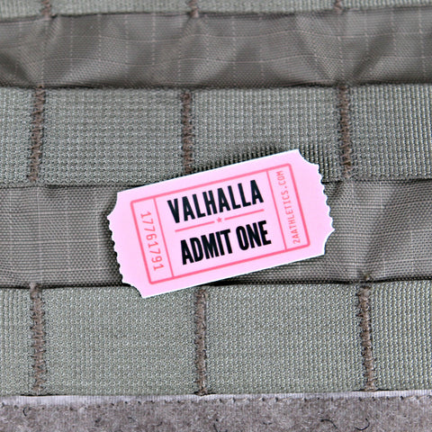 Valhalla Admit One Sticker