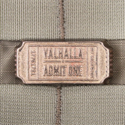 Valhalla Admit One Bronze Bar