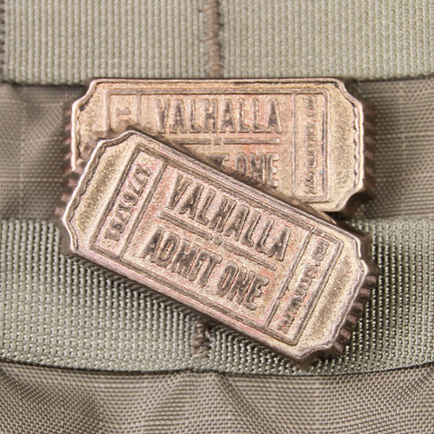 Valhalla Admit One Bronze Bar