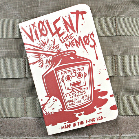 Violent Little Memo Notebooks