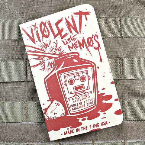 Violent Little Memo Notebooks