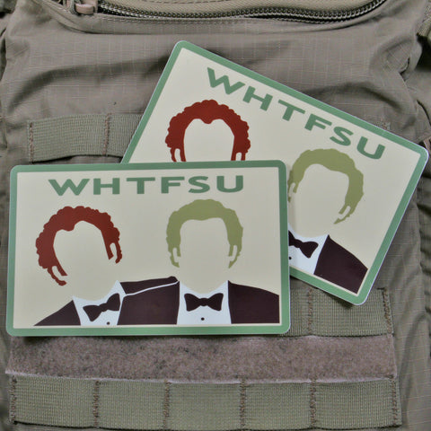 WHTFSU Step bros Sticker