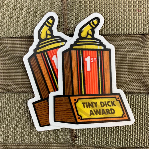 "Tiny Dick Award" Sticker