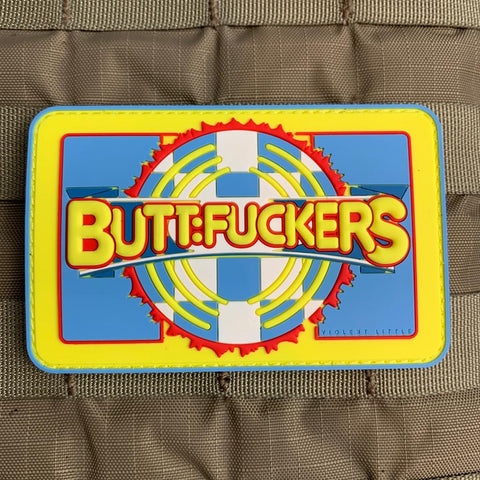 "BUTTFUCKERS" PVC Morale Patch
