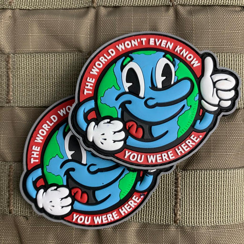 "Uncaring World" PVC Morale Patch