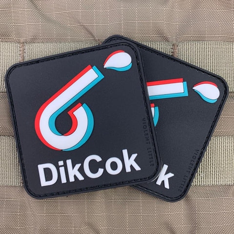 "DikCok" PVC Patch