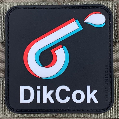 "DikCok" PVC Patch
