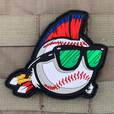 "Major League Mohawk" PVC Patch