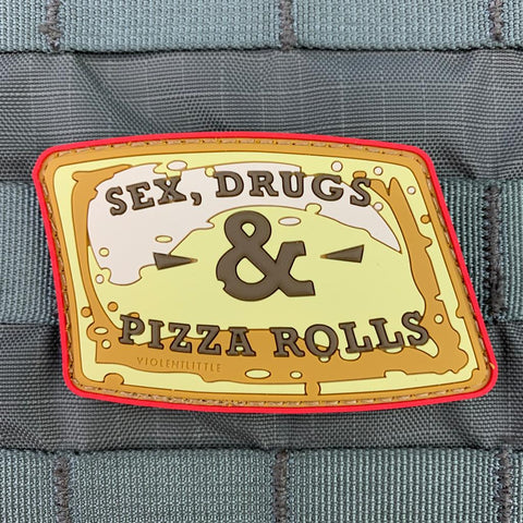"Sex, Drugs & Pizza Rolls" PVC Patch