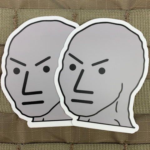 Angry NPC Sticker