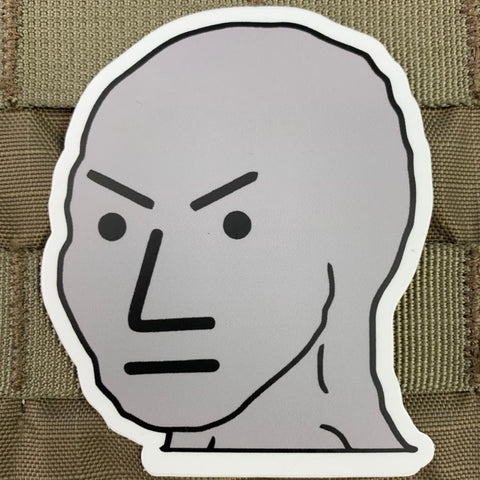 Angry NPC Sticker