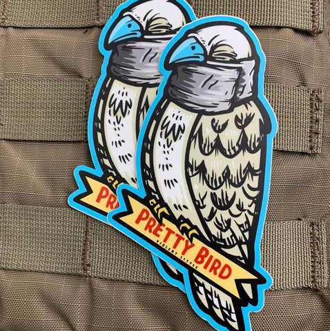 "Pretty Bird Petey" Sticker