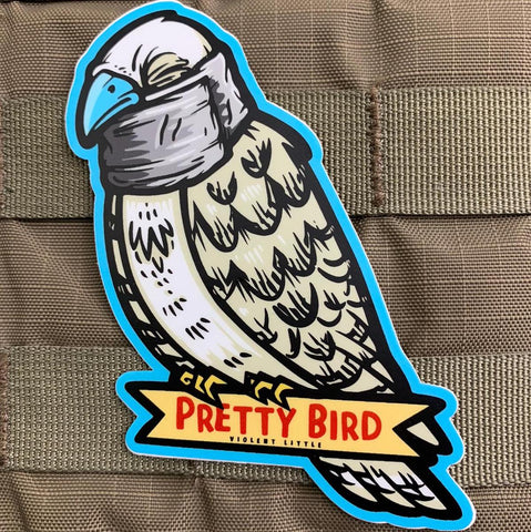 "Pretty Bird Petey" Sticker