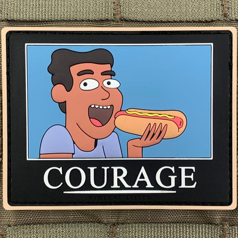 "Courage" PVC Patch