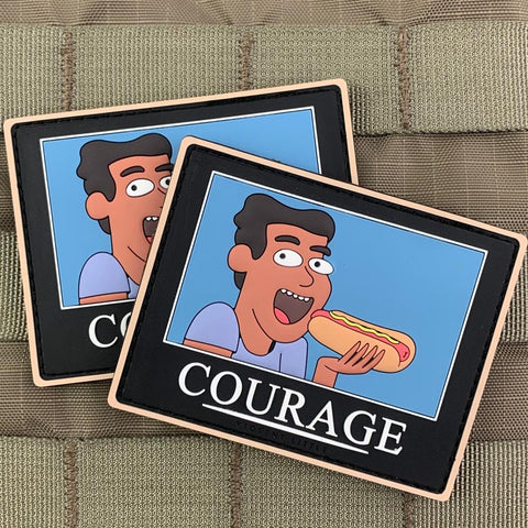 "Courage" PVC Patch