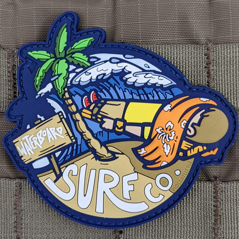 "Waterboard" Surf Co. PVC Patch