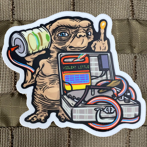 "ET Phone Home" Dial-Up Sticker