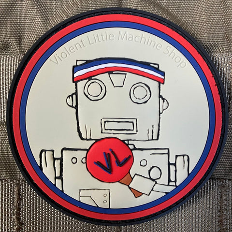 "VL Retro Ping Pong" PVC Patch