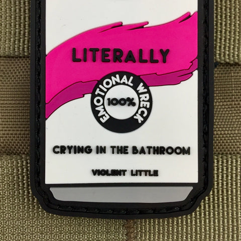 "Literally" White Girl Hard Seltzer Morale Patch