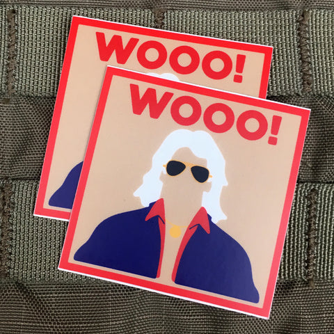 Ric Flair "WOOO!" Sticker