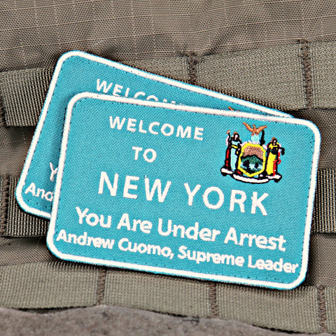 You Are Under Arrest NY Morale Patch
