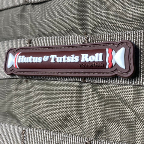 "Hutus & Tutsis Roll" Patch