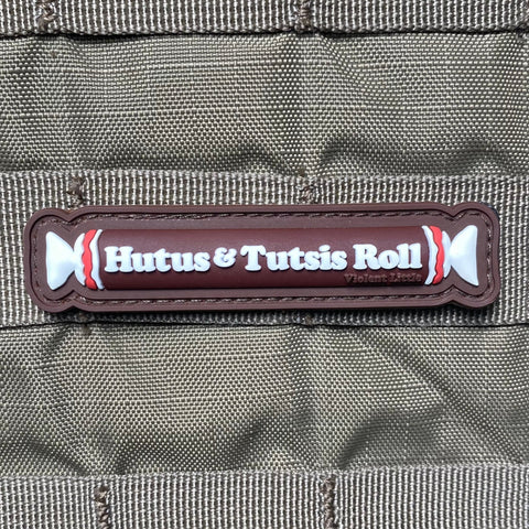 "Hutus & Tutsis Roll" Patch