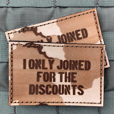 "I Only Joined For The Discounts" Morale Patch