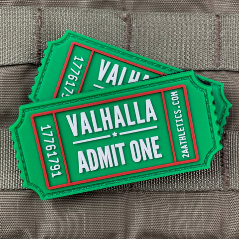 Valhalla Admit One Morale Patch