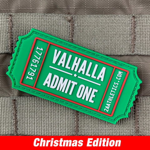 Valhalla Admit One Morale Patch