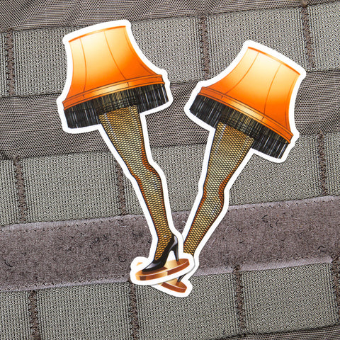 Fragile Leg Lamp Sticker